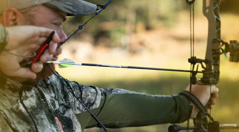 Jason Harris with Pierce Hunting Arrows