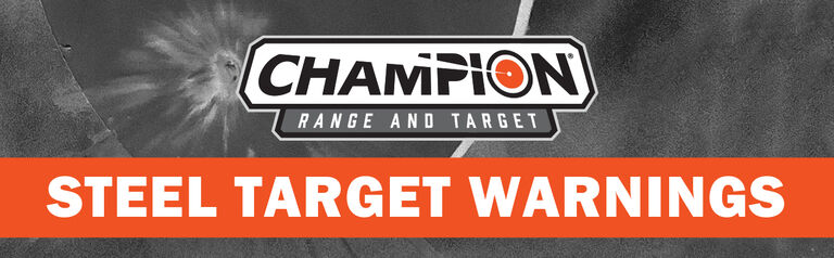 Steel Target Warnings Steel Target Warnings