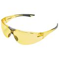 Amber Ballistic Shooting Glasses - Open Frame
