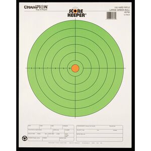 Score Keeper® Fluorescent Green Bull Targets Score Keeper® Fluorescent Green Bull Targets