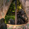 Double Bull SurroundView Stakeout Hunting Blind in Greenleaf