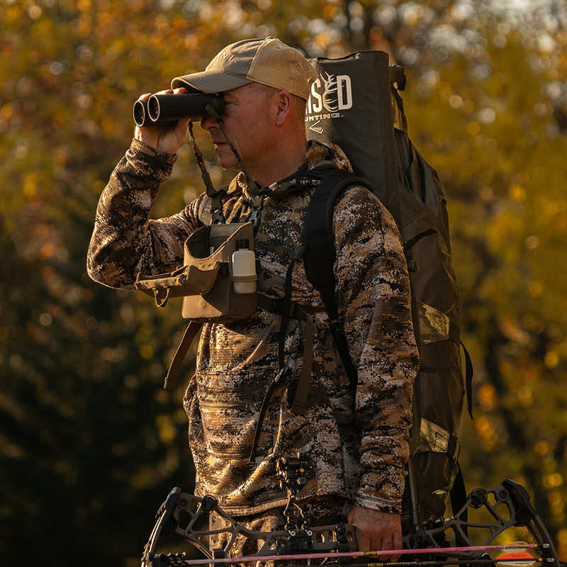 Double Bull Raised Hunting Ground Blind